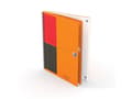 Miniatyrbild 3 av 4: Oxford International NoteBook Connect - Anteckningsblock - trådbunden - B5 - 80 ark / 160 sidor - vitt - linjerad - 2 hål - kartong