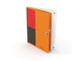 Miniatyrbild 4 av 4: Oxford International NoteBook Connect - Anteckningsblock - trådbunden - B5 - 80 ark / 160 sidor - vitt - linjerad - 2 hål - kartong
