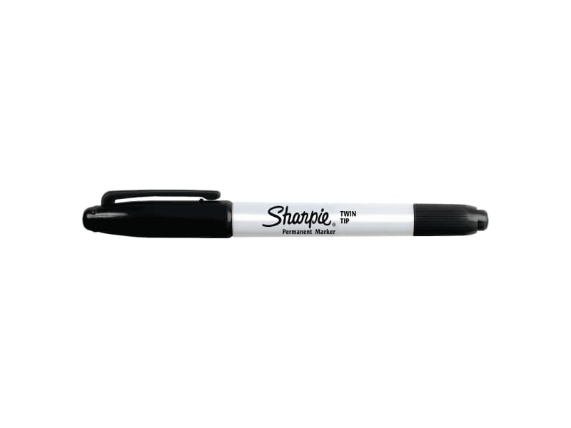 CD/DVD-marker Sharpie TwinMarker, sort