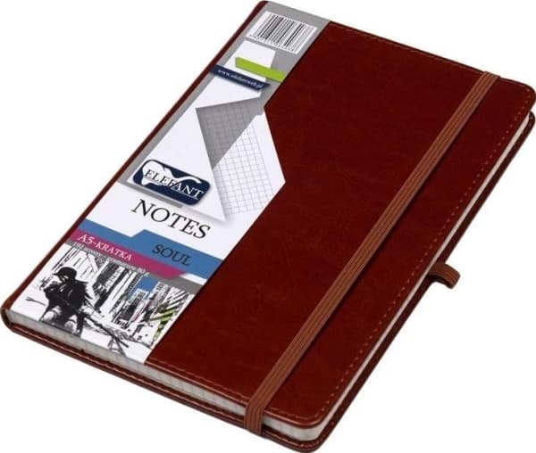 Elefant Notebook A5 Soul brown ELEFANT