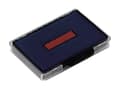Miniatyrbilde 2 av 5: Trodat SWOP-Pad 6/56/2 - Blekkpatron - 2-farget (blå, rød) (en pakke 2) - for Trodat Professional 5117, 5204, 5206, 5460, 5460/L1, 55510