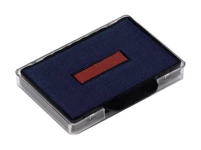Trodat SWOP-Pad 6/56/2 - Blekkpatron - 2-farget (blå, rød) (en pakke 2) - for Trodat Professional 5117, 5204, 5206, 5460, 5460/L1, 55510