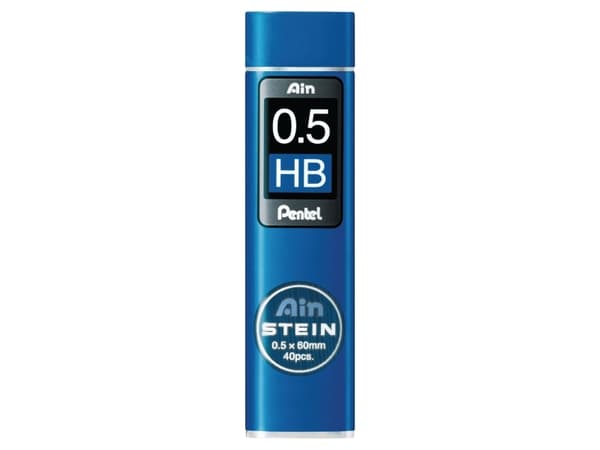 Pentel C275-HBO, Harmaa, Hienojakoinen, Sininen, 0,5 mm, Laatikko, 40 kpl