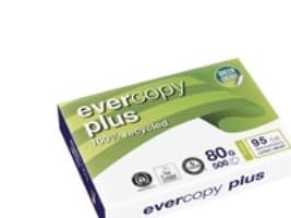 Genbrugspapir, Evercopy+, A4, 80 g, 5 pakker a 500 ark