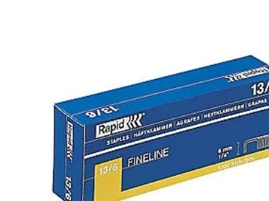 Staples rapid 13/6 box med 5000 st.