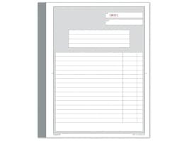 Mayland - Duplikatbok - 50 ark - 148 x 200 mm - dublett - blåpapirkopi - nummerert