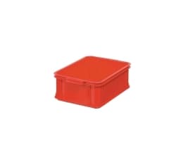 Opbevaringskasse, 14,7 x 30 x 40 cm, plast, rød, 13 L