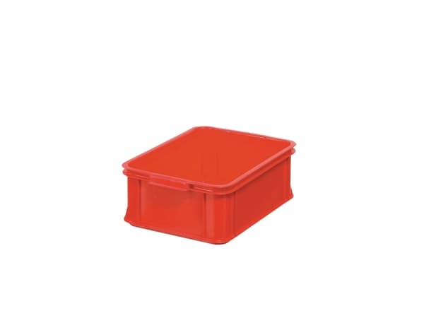 Opbevaringskasse, 14,7 x 30 x 40 cm, plast, rød, 13 L