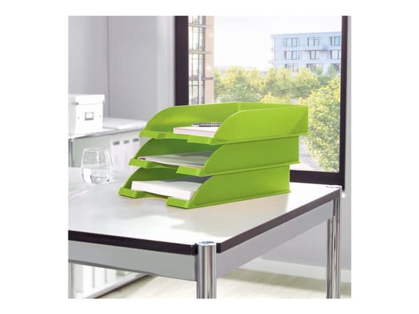 Leitz WOW - Brevbakke - for A4 (210 x 297 mm) - grønn