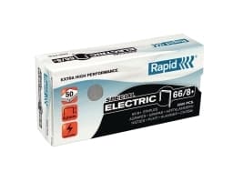 Rapid 66/8+, Niittipakkaus, 8,5 mm, 5000 niitit, 66/8+, Ruostumaton teräs, 50 arkkia