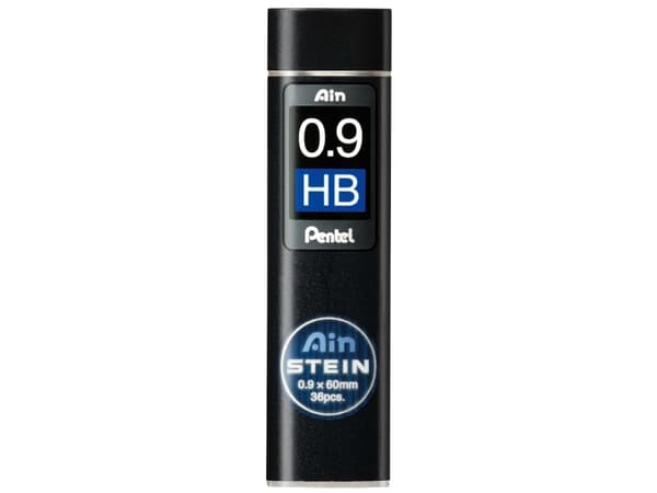 Stifter, Pentel Ain Stein High Polymer, HB, 0,9 mm, pakke a 36 stk