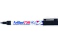 Miniatyrbilde 2 av 3: Tekstilmarker Artline 750, rund, sort