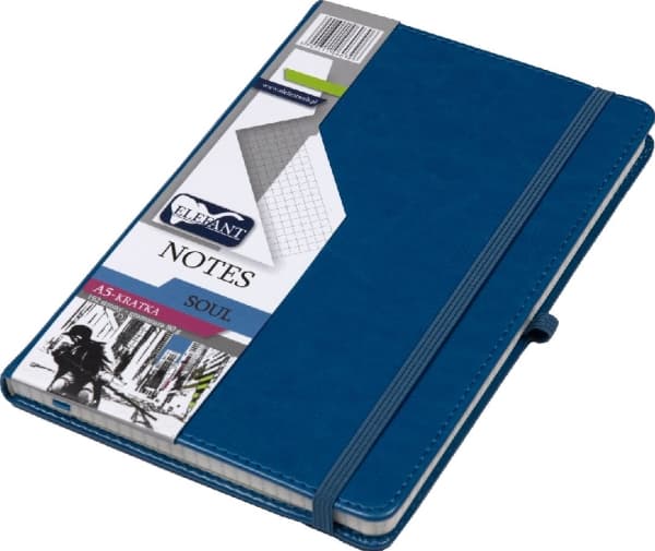Elefant Notebook A5 Soul blue ELEFANT