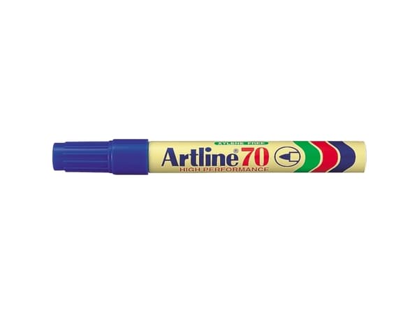 Permanent marker Artline 70, rund, 1,5 mm, blå