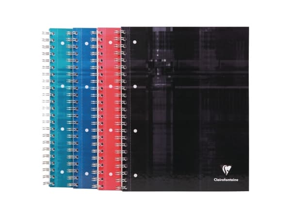 Anteckningsbok clairefontaine bind'o block, a4, linjerad