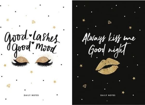 ASTRA art-pap notebook A5/48K dots Sketch & note Kisses ASTRA