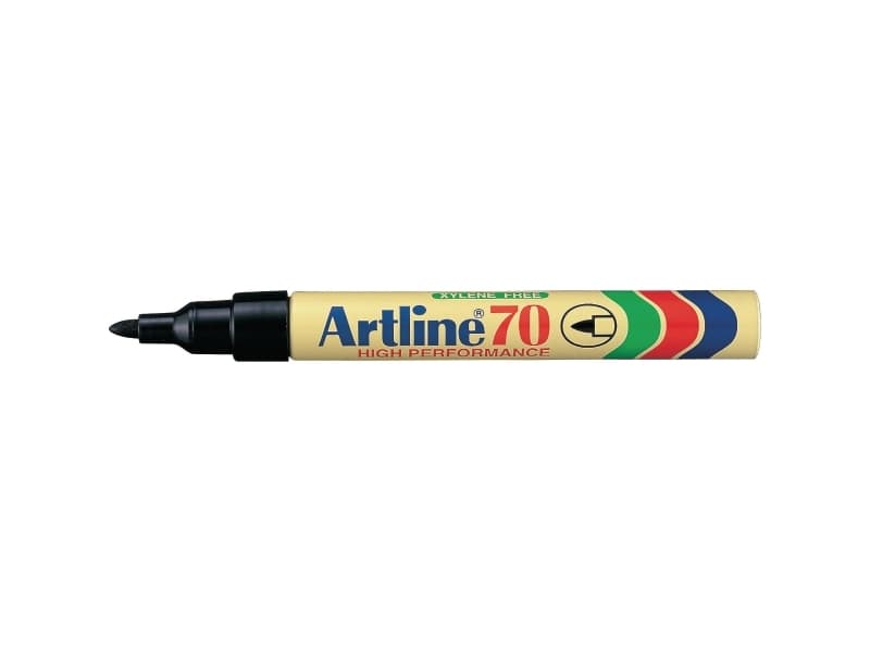 Permanent marker Artline 70, rund, 1,5 mm, sort