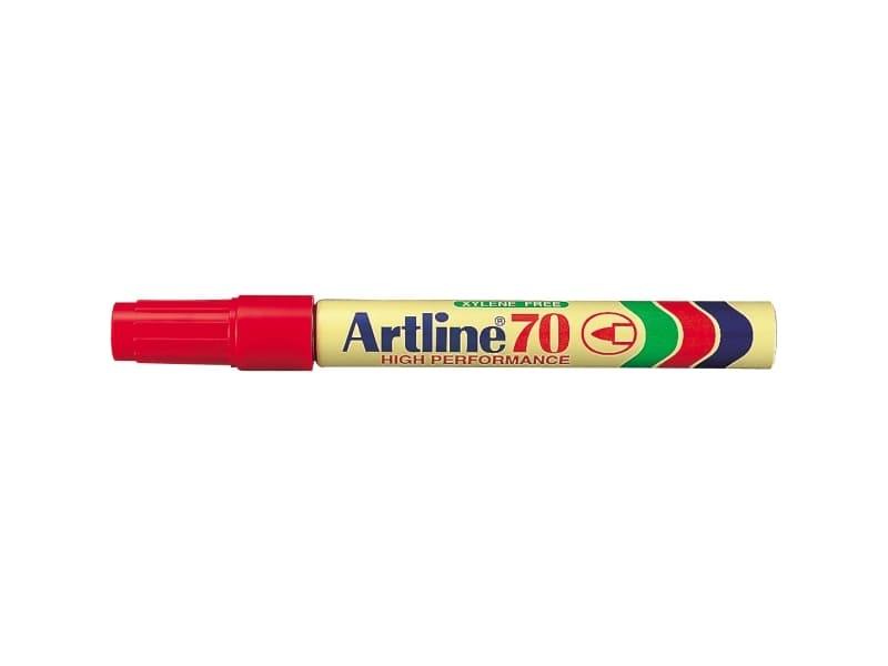 Marker Artline® 70 permanent rød 1,5 mm