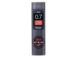 Stifter, Pentel Ain Stein High Polymer, 2B, 0,7 mm, pakke a 40 stk