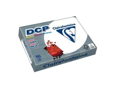 Clairefontaine 1842C, Laser-/Inkjet-utskrift, A4 (210x297 mm), 250 ark, 160 g/m², Hvit, 160 µm