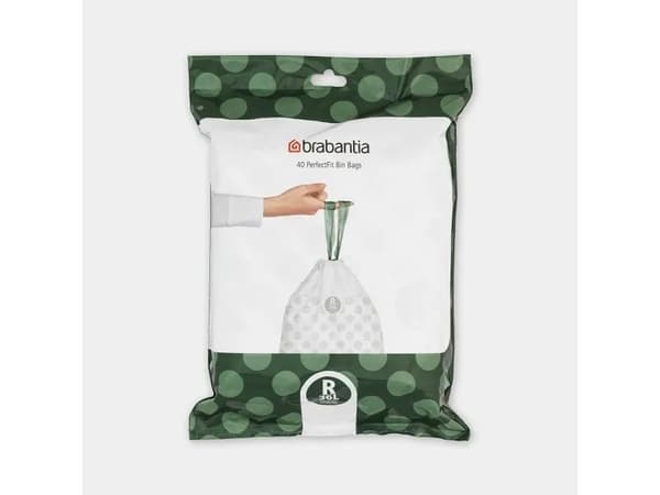 Brabantia - 115646 - PerfectFit søppelbøtte for Bo Touch Bin, Dispenser, Kode R, 36 liter