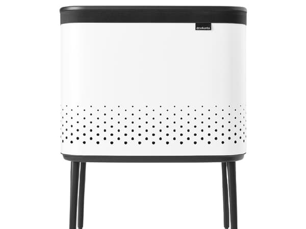 Brabantia 200502, 60 L, Suorakulmainen, MDF-levy, Valkoinen, Musta