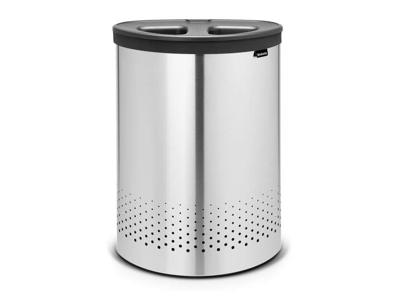 Brabantia Selector Large Double Laundry Bin, 55 L Matt Steel CDON