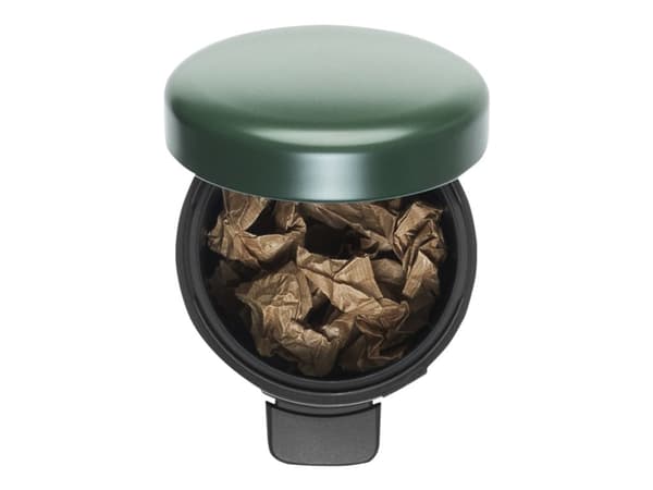 Brabantia newIcon - Søppelbøtte - flipp-lokk - 3 L - fotpedal - furugrønn