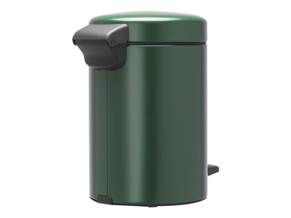 Brabantia newIcon - Søppelbøtte - flipp-lokk - 3 L - fotpedal - furugrønn