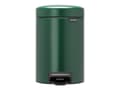 Miniatyrbilde 2 av 5: Brabantia newIcon - Søppelbøtte - flipp-lokk - 3 L - fotpedal - furugrønn