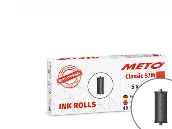 METO Bläckrulle för prispistol 9506060 Svart