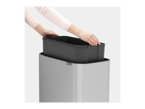 Brabantia 315848, 36 L, Suorakulmainen, Terästä, Ruostumaton teräs, Muovi, 540 mm