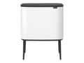 Miniatyrbild 3 av 5: Brabantia Bo Touch Bin - Soptunna - fliplock - 36 L - vit