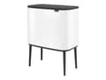 Miniatyrbild 1 av 5: Brabantia Bo Touch Bin - Soptunna - fliplock - 36 L - vit
