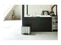 Miniatyrbilde 4 av 5: Brabantia Bo Pedal Bin - Søppelbøtte - flipp-lokk - 36 L - fotpedal - mattstål