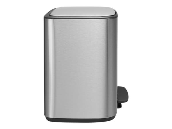 Brabantia Bo Pedal Bin - Søppelbøtte - flipp-lokk - 36 L - fotpedal - mattstål