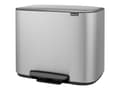Miniatyrbilde 1 av 5: Brabantia Bo Pedal Bin - Søppelbøtte - flipp-lokk - 36 L - fotpedal - mattstål