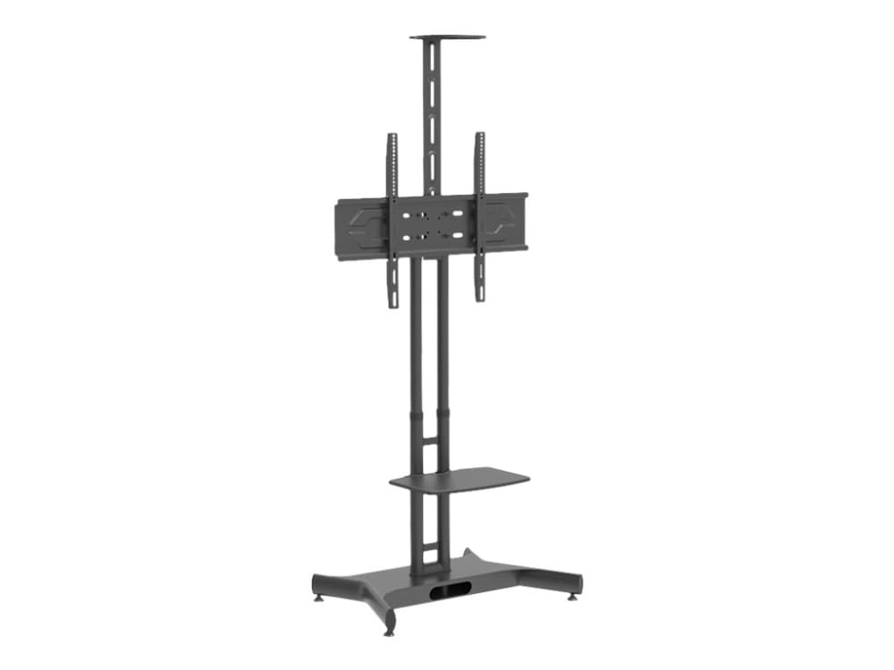 HAGOR HP Twin Stand HD - Vagn - för platt panel/AV-utrustning - svart - skärmstorlek: 55"-84" - monteringsgränssnitt: upp till 800 x 500 mm