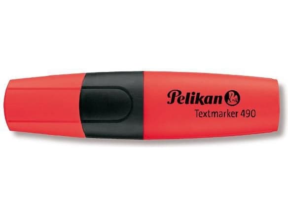Herlitz Pelican highlighter 490 red - 0000940429