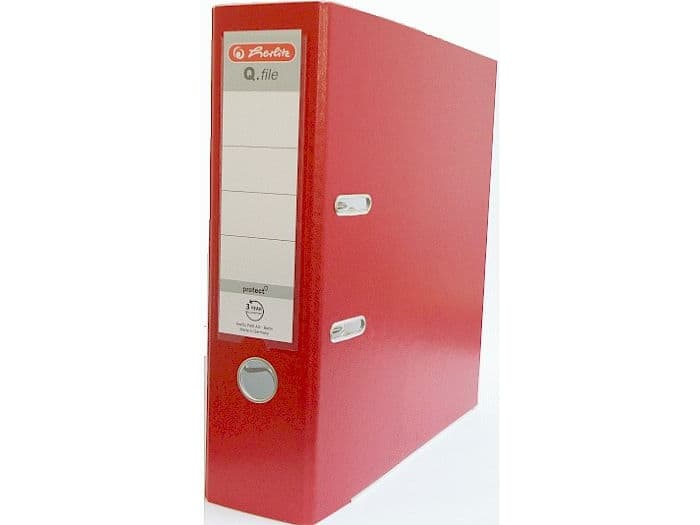 Herlitz lever arch file A4 80mm red (0011167426)