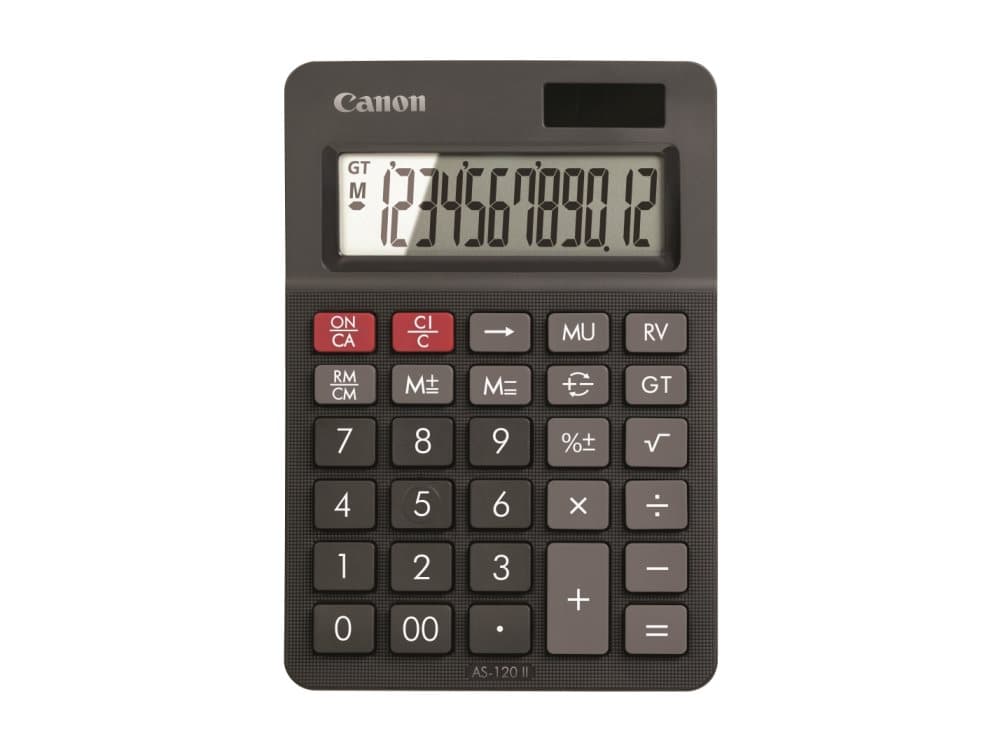 Canon AS-120 II - Utskriftsberäknare - LCD - Växelströmadapter