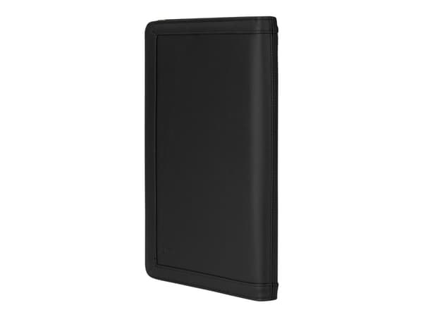 Wenger Amelie - Mapp med dragkedja för dokument - polyester, polyuretan - svart - 10"