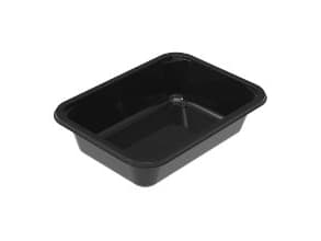Fack 1 fack 2187-1G 765 ml 187x137x45 mm CPET Svart,432 st/krt