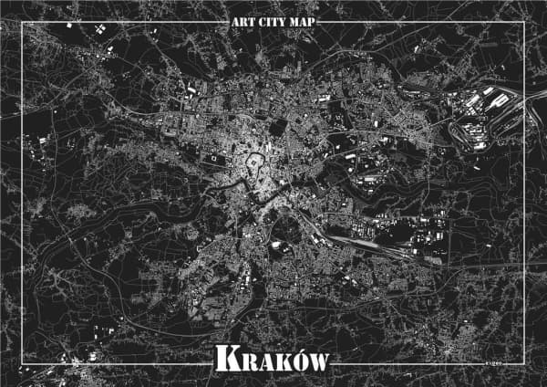 Art-Map koristejuliste - Krakova