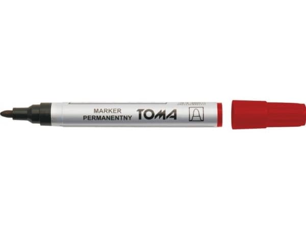 Tom permanent round red p10 (TO-090)