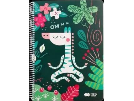 Happy Color Notebook A4 80 sheets checkered African women 1