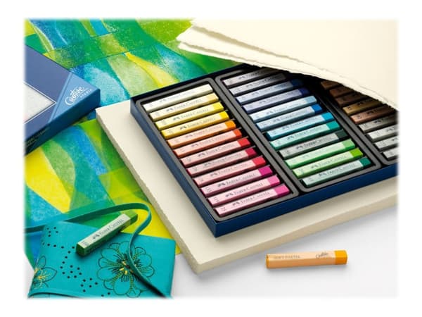 Faber-Castell STUDIO QUALITY - Färgkrita - mjuk färgpenna - blandade färger (paket om 36)