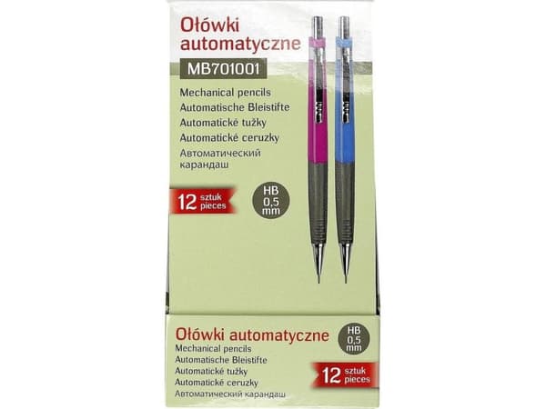 Titan automatisk blyertspenna HB 0,5mm (12st)