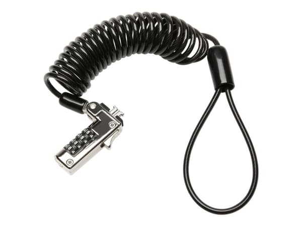 Kensington Slim Portable - Sikkerhetskabellås - kombinasjon, for standardspor - 1.8 m