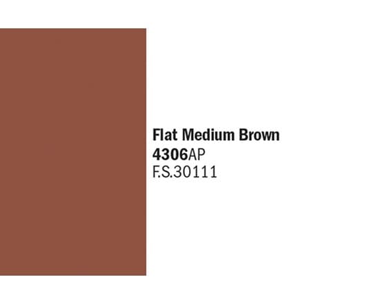Flat Medium Brown